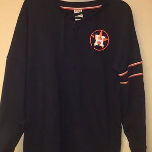 Astros pink sweater